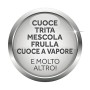 Imetec Cukò Robot da Cucina Multifunzione con Cottura, Multicooker con 3 Programmi Automatici di cottura per Risotti, Pasta e V