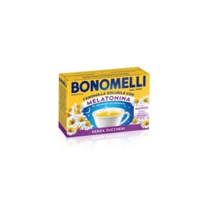 Bonomelli, Camomilla Solubile con Melatonina e Magnesio, Contrasta Stanchezza e Affaticamento, Infuso Rilassante, senza Zuccheri