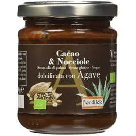 Fior Di Loto Crema Spalmabile Cacao E Nocciole Bio Dolcificata Con Agave - 200 gr