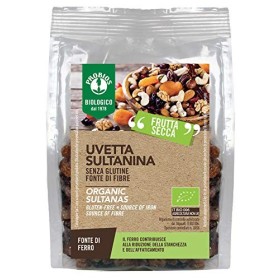 Probios Uvetta Sultanina Bio - Senza Glutine - Confezione da 6 x 250 g