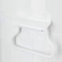 Relaxdays Pattumiera Vintage con Pedale, Cestino per la Spazzatura per Bagno e Cucina, Bianco, 5 Litri