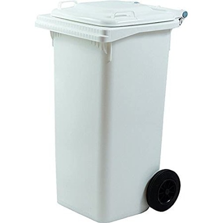 Ics Bidone Nettezza Urbana, Bianco. 1 pz.