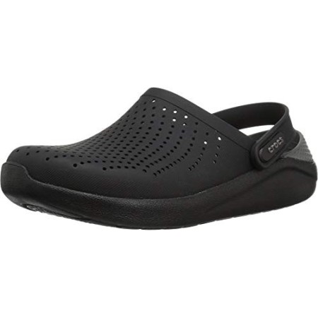Crocs Literide Clog, Zoccoli Unisex-Adulto, Black/Slate Grey, 42/43 EU