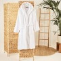 CityComfort Accappatoio da Donna in Spugna di Lusso con Spugna di Cotone Accappatoio Altamente Assorbente scaldasalviette con Ca