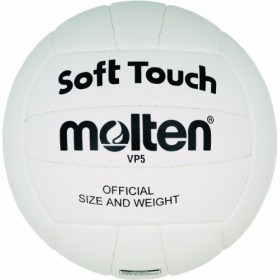 Molten - VP5, Pallone da pallavolo, colore: Bianco
