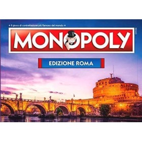 Winning Moves Monopoly Edizione Citta' di Roma, Gioco di società, 034173