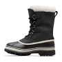 Sorel Caribou, Scarpone Invernale Donna, Nero Black Stone 011, 38.5 EU