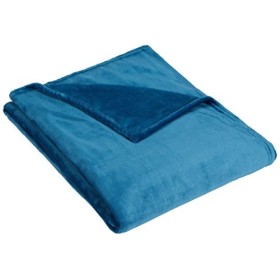 AmazonBasics - Coperta Vellutata in Pile, 168 x 229cm, color Verde acqua