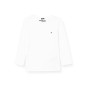 Tommy Hilfiger Boys Basic CN Knit L/s Maglietta, Bianco (Bright White 123), 140 (Taglia Produttore: 10) Bambino