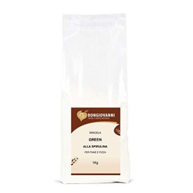 Green (miscela per pane e pizza alla spirulina) 1Kg BIO