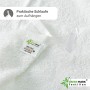 NatureMark 8 Asciugamani, 100% Cotone, Bianco, 50 x 100 cm, 8 unità