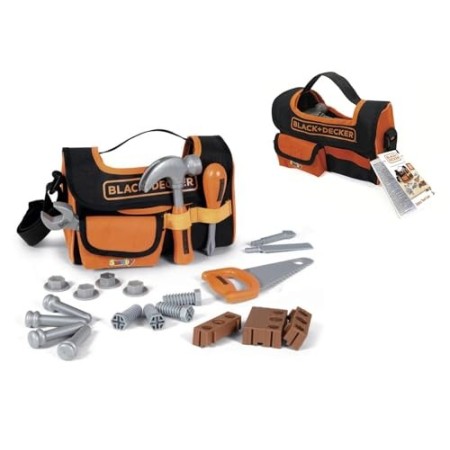 Smoby 7600360142 Borsa Porta Attrezzi, 21 Accessori