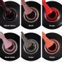 Kit Semipermanente Unghie Professionale • Set Manicure Completo 6 Smalti Primer Base Top Coat Lampada UV Led 48W Lime Remover 