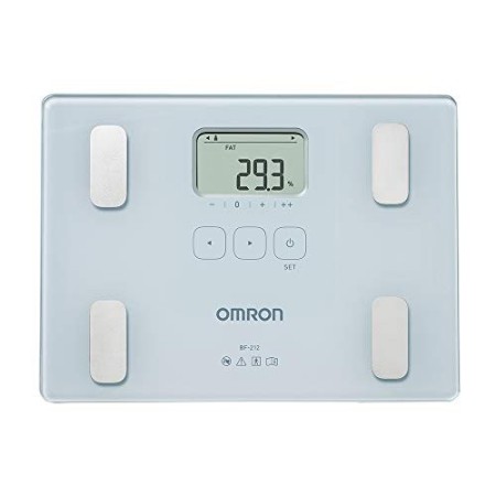 OMRON BF212 Bilancia digitale con misuratore della composizione corporea con misurazione del grasso corporeo
