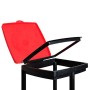 Top Star 235177 Supporto per Sacco della Spazzatura da 120 L con Coperchio a 3 Altezze, Plastica, Colori Assortiti, 28x32x87 cm,