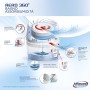Ariasana Aero 360° Bagno Kit assorbiumidità, Deumidificatore bagno non elettrico, assorbi umidità contro condensa, muffa e ca