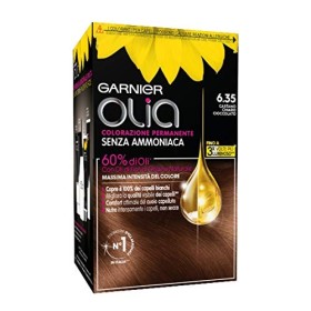 Garnier Tinta Capelli Olia, Colorazione Permanente senza Ammoniaca per una Fragranza Delicata, Copre il 100% dei Capelli Bianchi