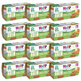 HiPP - Baby Sugo Bio, Gusto Pomodoro e Verdure, 24 Vasetti da 80 g