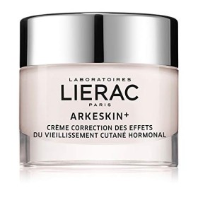 Lierac Arkeskin Crema Viso Adatta a Pelle in Menopausa, Anti Invecchiamento Ormonale e Anti-Rughe, Nutriente e Senza Fitoestroge