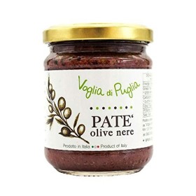 Voglia Di Puglia Pate Di Olive Nere In Olio Extravergine D'oliva 190g