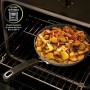 KASANOVA Padella New Petra Dark - Padella Antiaderente per Tutti i Piani Cottura - ø 28 cm