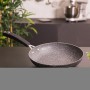 KASANOVA Padella New Petra Dark - Padella Antiaderente per Tutti i Piani Cottura - ø 28 cm