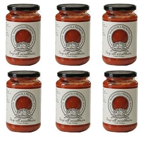 Azienda Agricola Prunotto Mariangela Sugo all'Arrabbiata Biologico 6 vasetti da 340 g