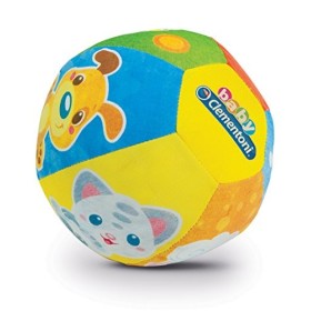 Clementoni- Baby Palla Musicale Amici Animali, 3+ Mesi, Multicolore, 17132