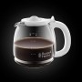Russell Hobbs Inspire Macchina del caffè Americano, 1100 W, 1.25 Litri, Cromato, Bianco