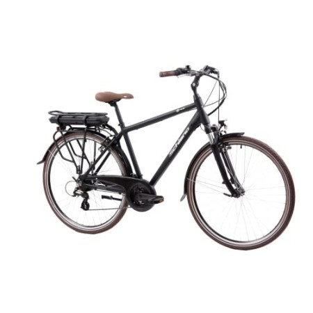 F.lli Schiano E- Ride, Bicicletta elettrica Men's, Nera, 28''