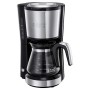 Russell Hobbs Macchina del Caffè Americano Compact Home, Caraffa in Vetro da 625 ml, corpo in Acciaio, 650W, 24210-56