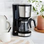 Russell Hobbs Macchina del Caffè Americano Compact Home, Caraffa in Vetro da 625 ml, corpo in Acciaio, 650W, 24210-56