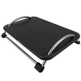 Techly 305564 Poggiapiedi Regolabile Nero