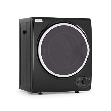 KLARSTEIN Jet Set 2500 - Asciugatrice a Evacuazione, Carico Frontale, 850 W, Posizionamento Libero/Incasso, Classe C, 2,5 kg, El