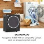 KLARSTEIN Jet Set 2500 - Asciugatrice a Evacuazione, Carico Frontale, 850 W, Posizionamento Libero/Incasso, Classe C, 2,5 kg, El