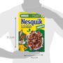 Nesquik Choco Waves Cereali Barchette di Cereali Integrali al Cioccolato 375 g