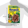 Nesquik Choco Waves Cereali Barchette di Cereali Integrali al Cioccolato 375 g