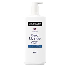 Neutrogena Deep Moisture lozione per il Corpo, Confezione da (3 X 400 ML)