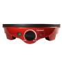 Beper Crepiera Elettrica, 1300 W, Plastica, Alluminio pressofuso, rinvestimento Antiaderente, Rosso/Nero