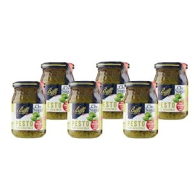 Biffi Pesto 100% Vegetale - Pacco da 6 x 190 g
