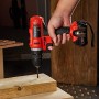 TEENO Avvitatore a Batteria 21V, 2 Velocità Trapano a Batteria, 1*Batterie al Litio 1.5Ah, Ricarica Rapida in 1 Ora, 20 Accesso