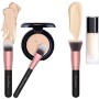 Pennelli Make Up EmaxDesign Set di 18 Pennelli per il Trucco Professionali fondotinta fard cipria creme liquido Spazzole Viso Om