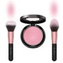 Pennelli Make Up EmaxDesign Set di 18 Pennelli per il Trucco Professionali fondotinta fard cipria creme liquido Spazzole Viso Om