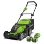 Greenworks Tosaerba G40LM41 Tagliabordi G40LT a Batteria con 3 Bobine a Doppio Filo (Li-Ion 40V Fino a 600 m² Superfice 7000U/m