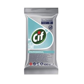 Cif Salviette Multiuso Igienizzanti - Set 4 pacchi x 100 Pz cad.
