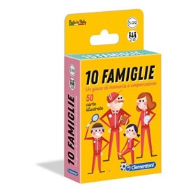 Clementoni 10 Famiglie Gioco di Carte per Bambini 5+