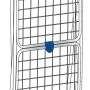 Gimi Tempo Super Stendibiancheria da Pavimento in Alluminio 100%, Stendino da 25 m, metallo