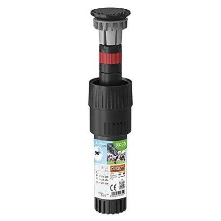 Claber 87314 Inter. MICROIRRIGATORE 90 90230, Nero/Rosso, 40x40x145 cm