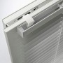 Deco Company 23-3042 Veneziane con Morsetto, Alluminio, Argento, 50 x 130 cm