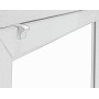 Deco Company 23-3042 Veneziane con Morsetto, Alluminio, Argento, 50 x 130 cm